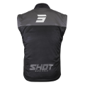Bodywarmer SHOT lite noir/blanc 2026 | Oxmoto