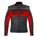 Veste SHOT softshell lite noir/rouge 2026 | Oxmoto