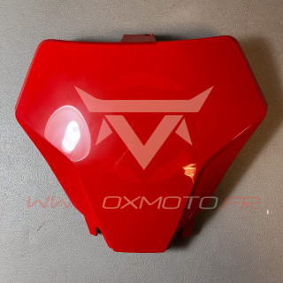 Plaque avant rouge Gas Gas 85 mc | Oxmoto