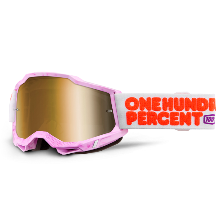 Lunettes 100% accuri 2 hundreds - iridium or | Oxmoto