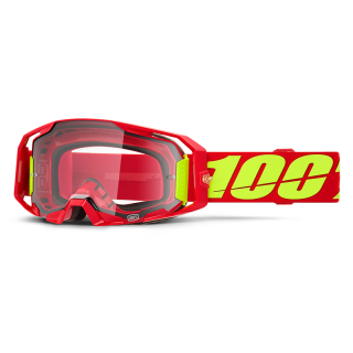 Lunettes 100% armatic rouge | Oxmoto