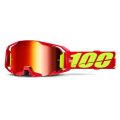 Lunettes 100% armatic rouge - iridium rouge | Oxmoto