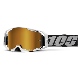 Lunettes 100% armatic rapidracer - iridium gold | Oxmoto