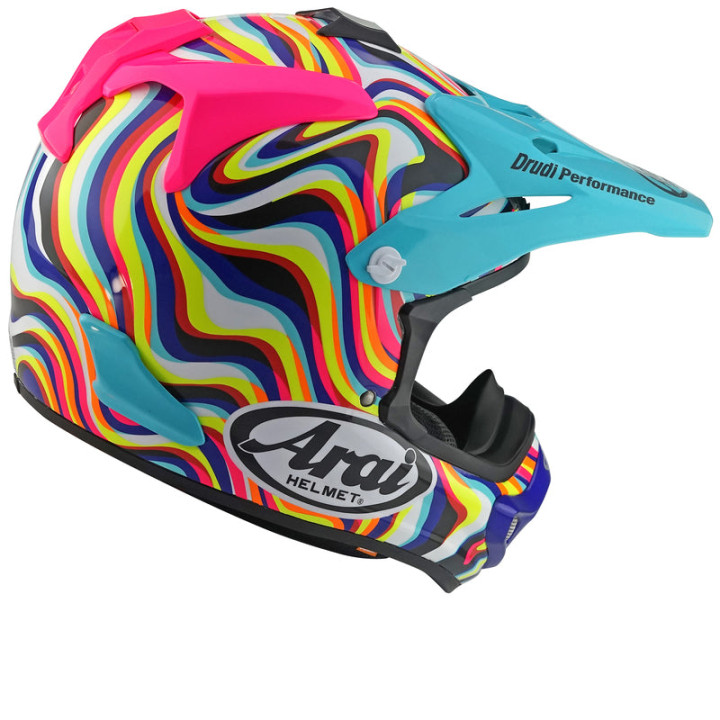 Casque Arai MX-V EVO Stream - Rose | Oxmoto