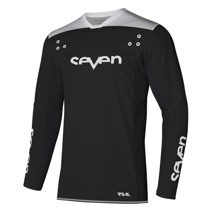Maillot rival staple noir | Oxmoto