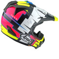 Casque Arai MX-V EVO Battle - Jaune | Oxmoto