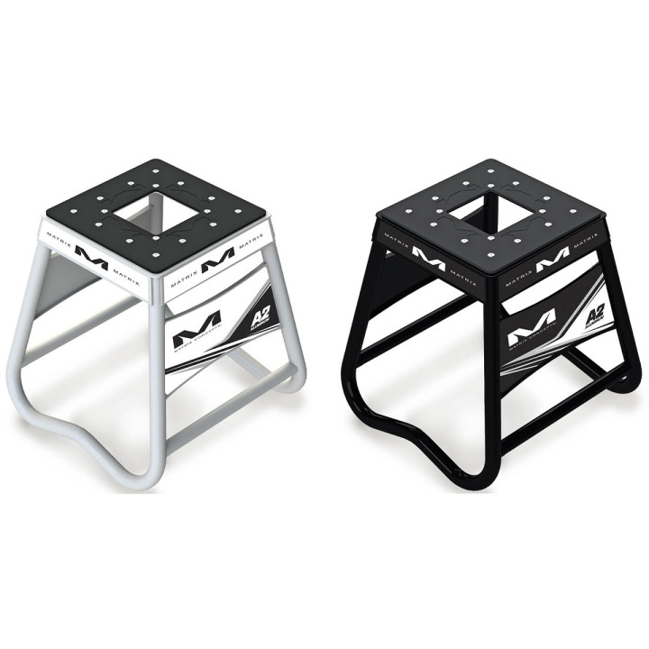 Lève moto Matrix a2 aluminium blanc | Oxmoto
