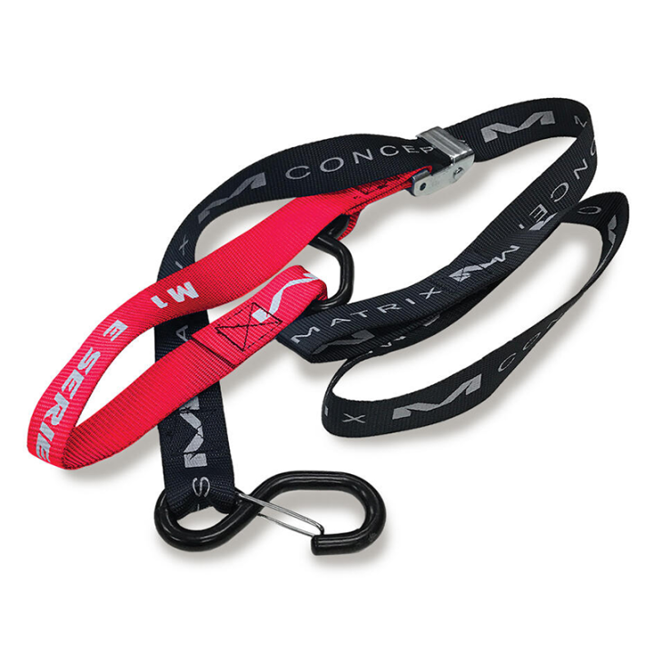 Sangles Matrix e-series 1.0 rouge | Oxmoto