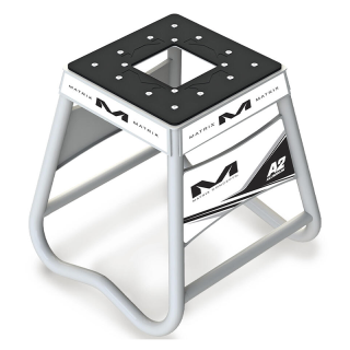 Lève moto Matrix a2 aluminium blanc | Oxmoto
