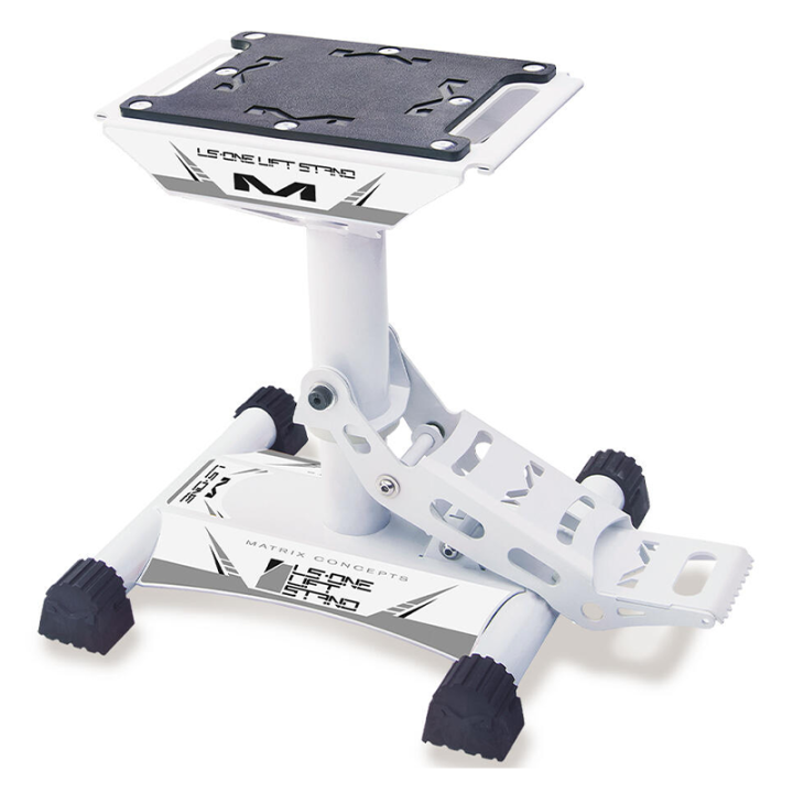 Lève moto Matrix ls1 lift blanc | Oxmoto