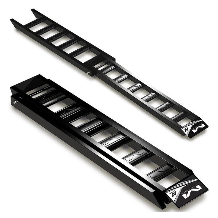 Rampe pliable Matrix a7 aluminium noir | Oxmoto