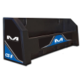 Support Matrix 6 emplacements bleu | Oxmoto