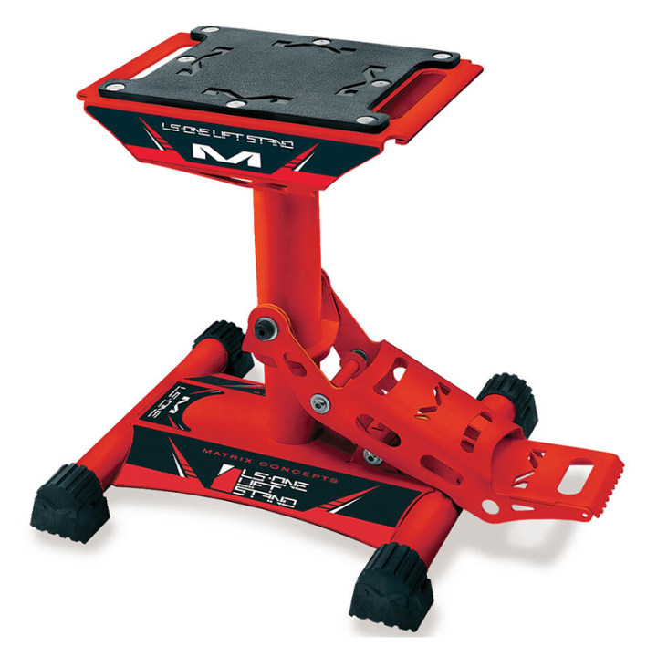 Lève moto Matrix ls1 lift rouge | Oxmoto