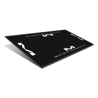 Tapis de paddock Matrix m40 noir/blanc | Oxmoto