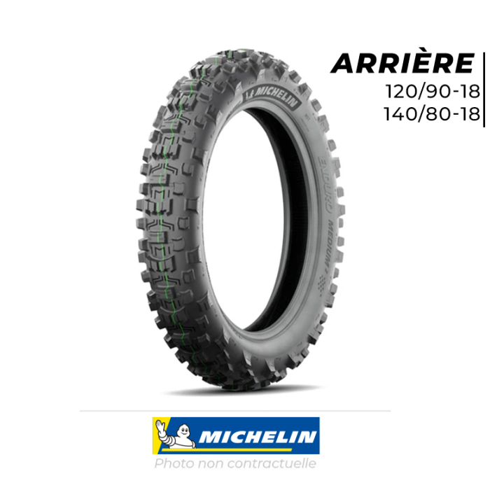 Pneu arrière Michelin enduro medium 2 fim | Oxmoto