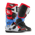 Bottes Gaerne sg12 realm bleu/blanc/rouge | Oxmoto