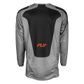 Maillot FLY RACING Kinetic SYM - gris/orange/noir | Oxmoto