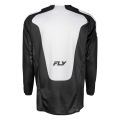 Maillot FLY RACING Kinetic SYM - noir/blanc | Oxmoto