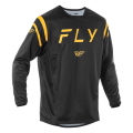 Maillot FLY RACING Kinetic Center - noir/or | Oxmoto