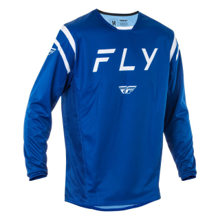 Maillot FLY RACING Kinetic Center - Navy/blanc | Oxmoto
