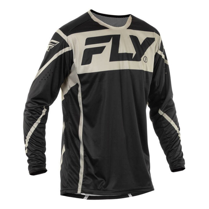 Maillot FLY RACING Lite - noir/gris | Oxmoto