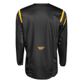 Maillot FLY RACING Kinetic Center - noir/or | Oxmoto