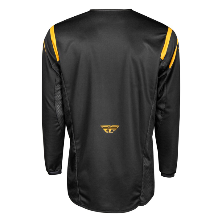 Maillot FLY RACING Kinetic Center - noir/or | Oxmoto
