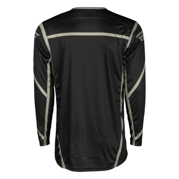 Maillot FLY RACING Lite - noir/gris | Oxmoto