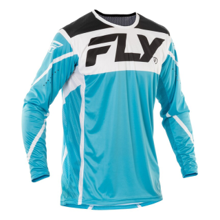 Maillot FLY RACING Lite - bleu/blanc/noir | Oxmoto