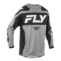 Maillot FLY racing f-16 - gris/noir/blanc 2025 | Oxmoto