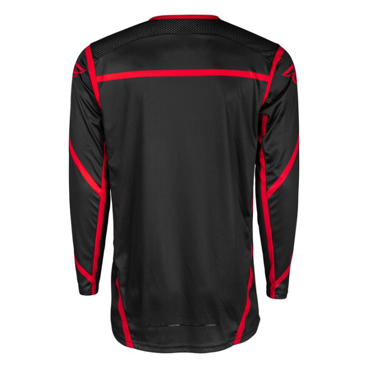 Maillot FLY RACING Lite - noir/rouge | Oxmoto