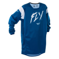 Maillot enfant FLY RACING Kinetic Stoke - Navy/blanc