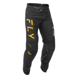 Pantalon FLY RACING Kinetic Center - noir/or | Oxmoto