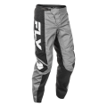 Pantalon FLY racing f-16 - gris/noir/blanc 2025 | Oxmoto