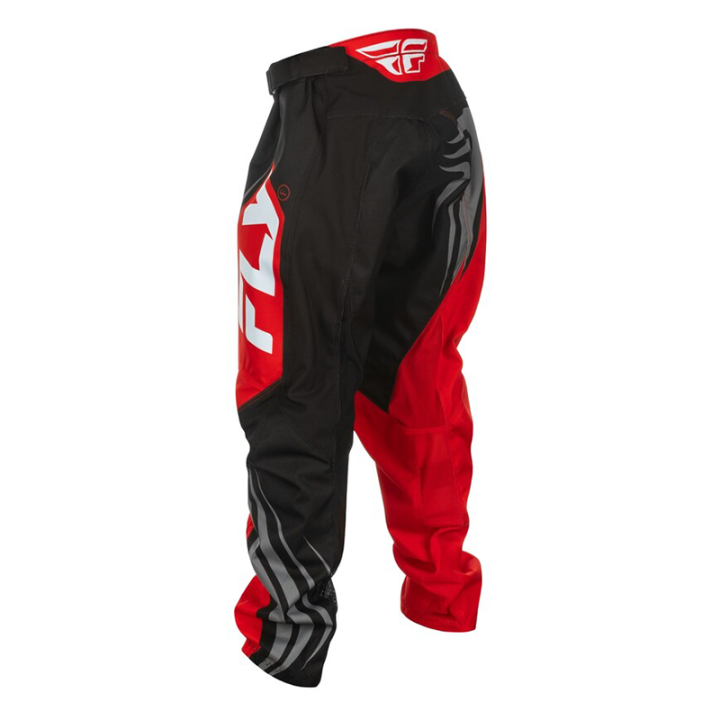 Pantalon enfant FLY RACING F-16 - noir/rouge/blanc | Oxmoto