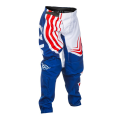 Pantalon enfant FLY RACING F-16 - rouge/blanc/bleu | Oxmoto