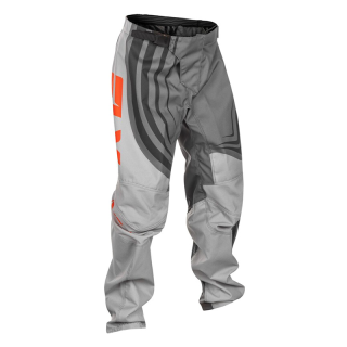 Pantalon enfant FLY RACING F-16 - gris/orange | Oxmoto
