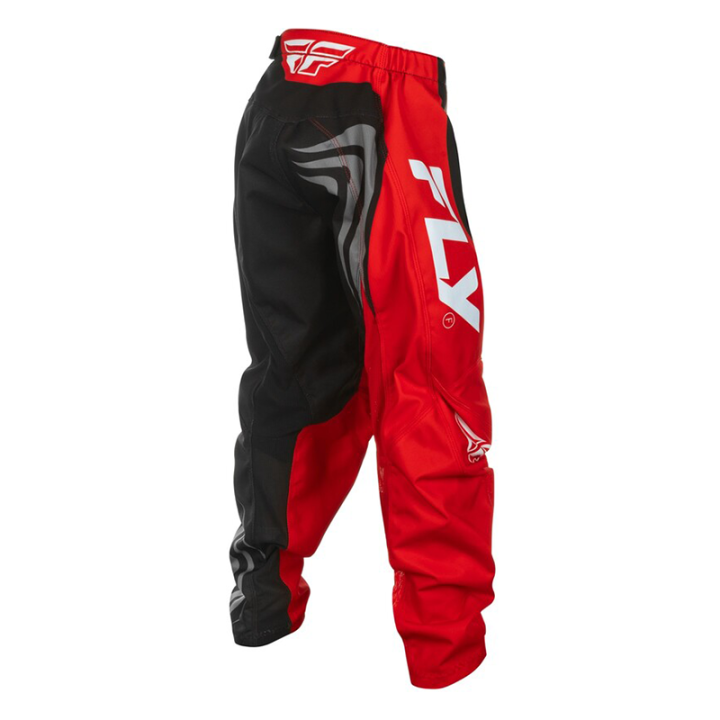 Pantalon enfant FLY RACING F-16 - noir/rouge/blanc | Oxmoto