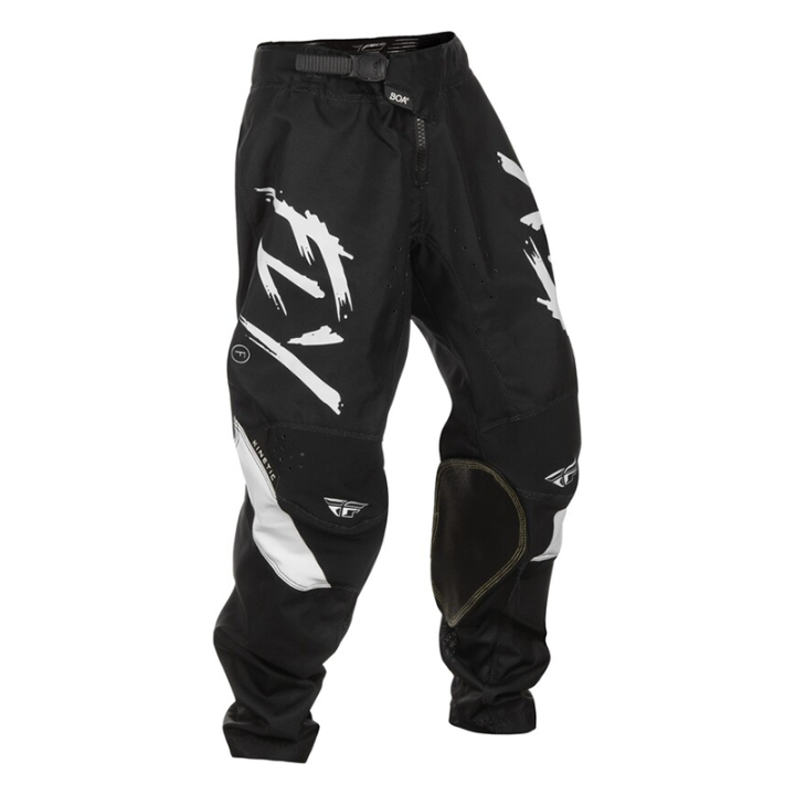 Pantalon enfant FLY RACING Kinetic Stoke - noir/blanc