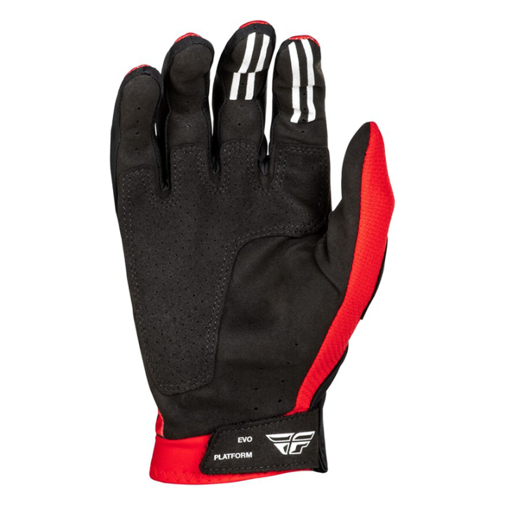 Gants FLY racing evolution dst - rouge/blanc/noir 2025
