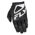 Gants FLY RACING Kinetic SYM - noir/blanc | Oxmoto