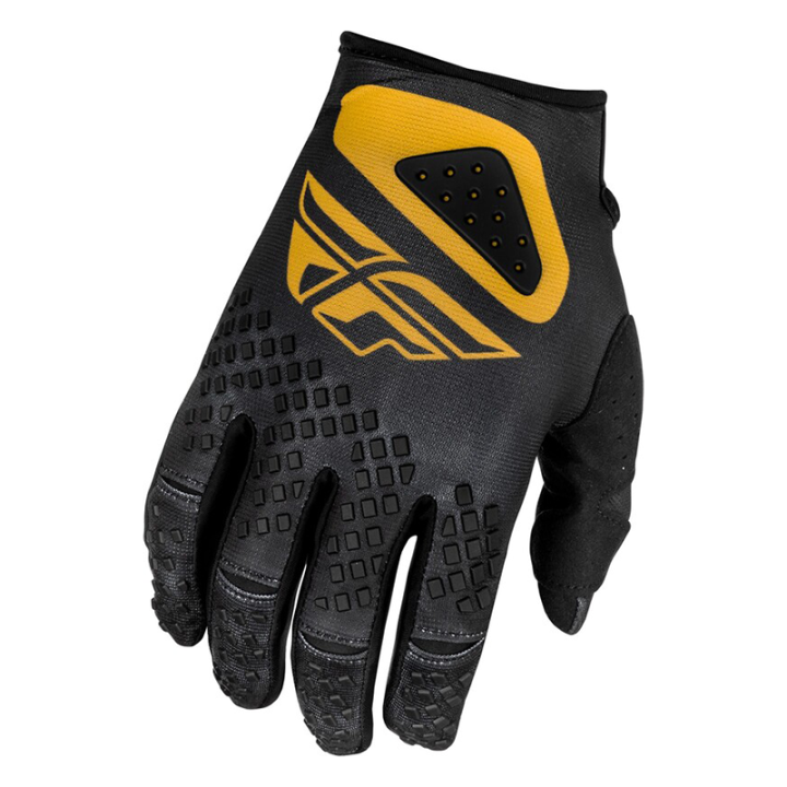 Gants FLY RACING Kinetic Center - noir/or | Oxmoto