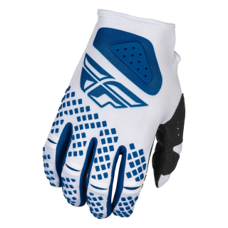 Gants FLY RACING Kinetic Center - blanc/navy | Oxmoto