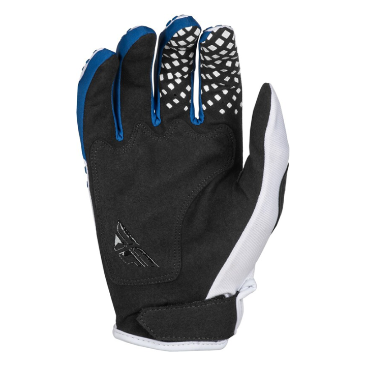 Gants FLY RACING Kinetic Center - blanc/navy | Oxmoto