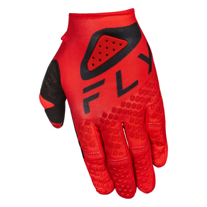 Gants FLY RACING Kinetic Center - rouge/noir | Oxmoto