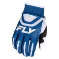 Gants FLY racing f-16 - bleu/blanc 2025 | Oxmoto