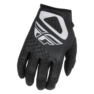 Gants enfant FLY racing kinetic sym - noir/blanc 2025