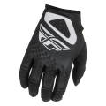 Gants enfant FLY racing kinetic sym - noir/blanc 2025