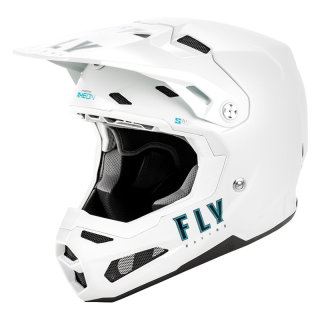 Casque FLY RACING Formula S Carbon Solid - blanc | Oxmoto