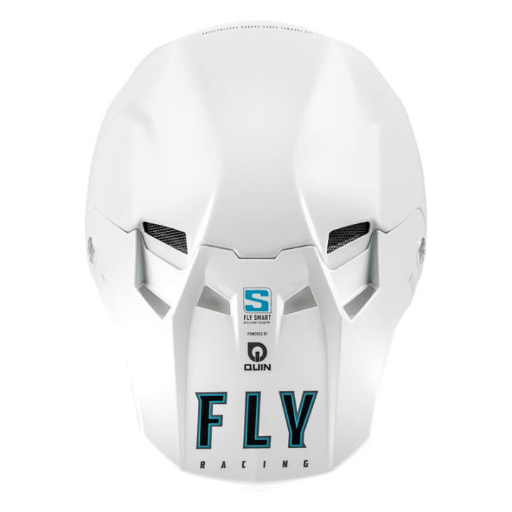 Casque FLY RACING Formula S Carbon Solid - blanc | Oxmoto
